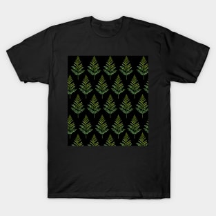 Fern Leaf Repeating Pattern T-Shirt